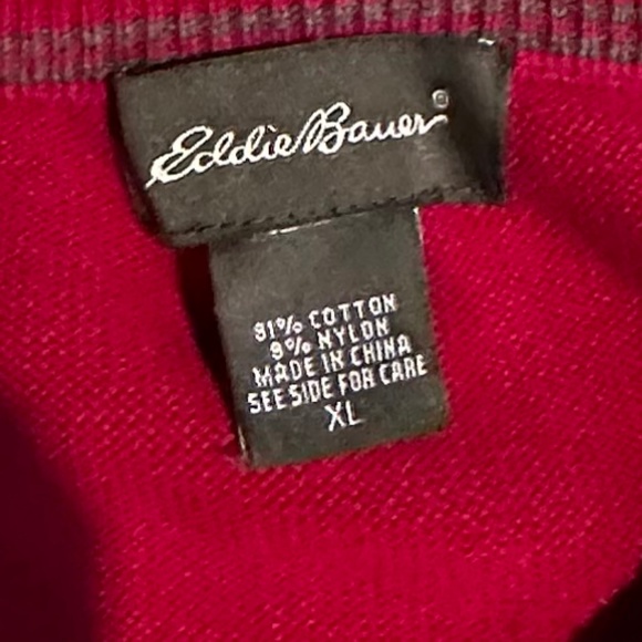 Eddie Bauer V-Neck Sweater - Picture 2 of 2